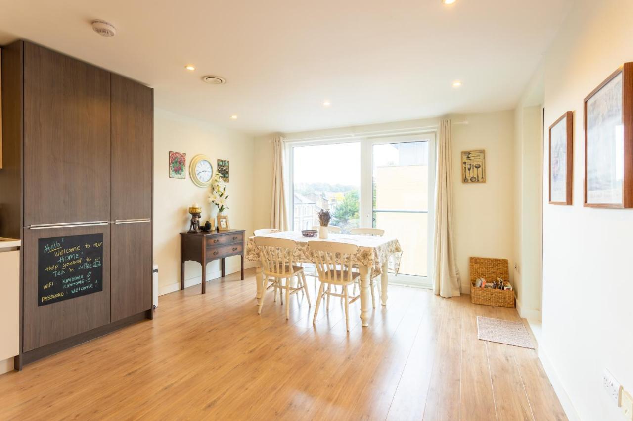 Amazing Modern 2 Bedroom Flat In Greenwich For 4 People 런던 외부 사진