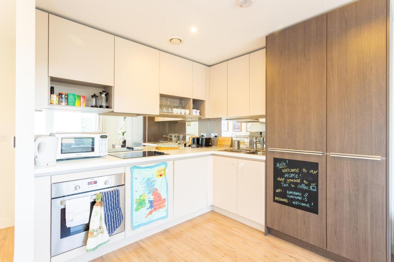 Amazing Modern 2 Bedroom Flat In Greenwich For 4 People 런던 외부 사진
